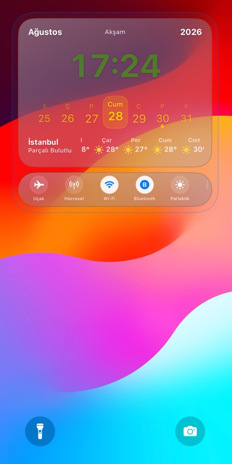 LockGlass customized lock screen
